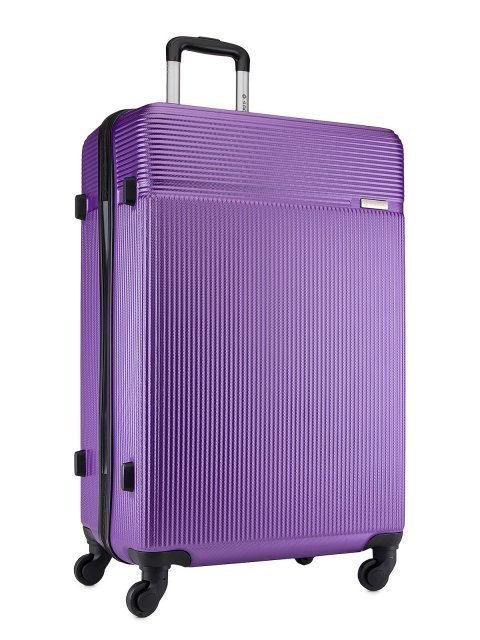 Фиолетовый чемодан 4 Roads (4 Roads) - артикул: 0К-00044086 - ракурс 1