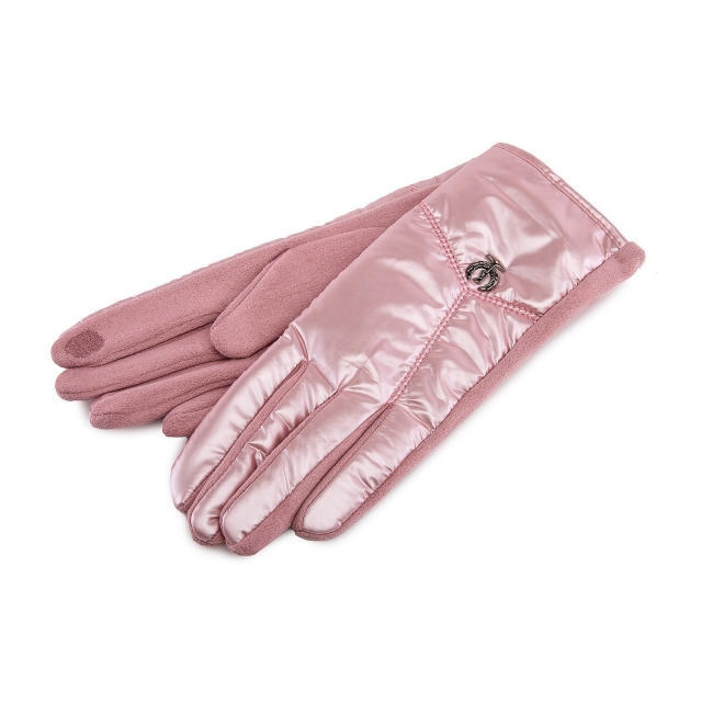 Розовые перчатки Angelo Bianco - 728.00 руб