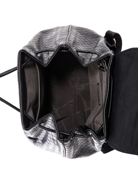 Чёрный рюкзак David Jones (Дэвид Джонс) - артикул: 0К-00036018 - ракурс 4