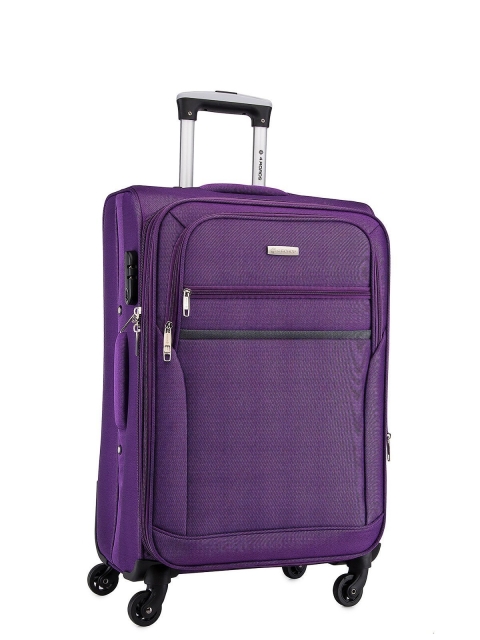 Фиолетовый чемодан 4 Roads (4 Roads) - артикул: 0К-00032065 - ракурс 1