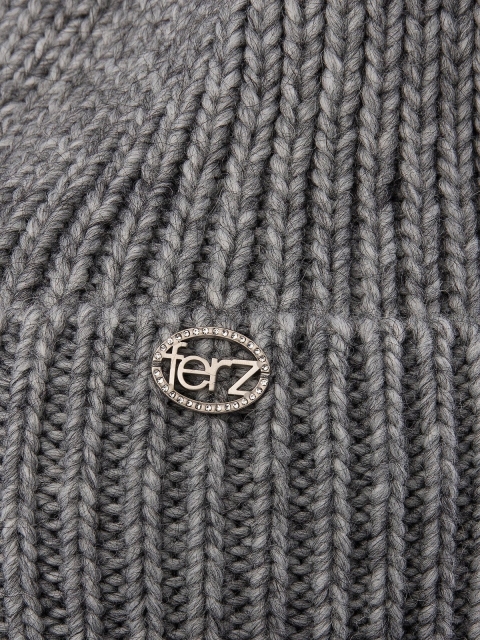 Серая шапка FERZ (FERZ) - артикул: 0К-00035093 - ракурс 2