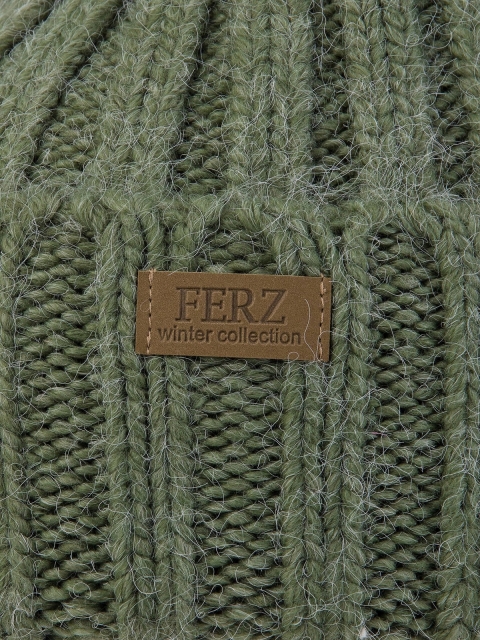 Зелёная шапка FERZ (FERZ) - артикул: 0К-00044315 - ракурс 2