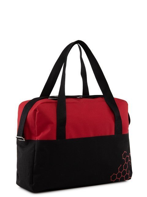 Красная дорожная сумка Lbags (Эльбэгс) - артикул: 0К-00010374 - ракурс 1
