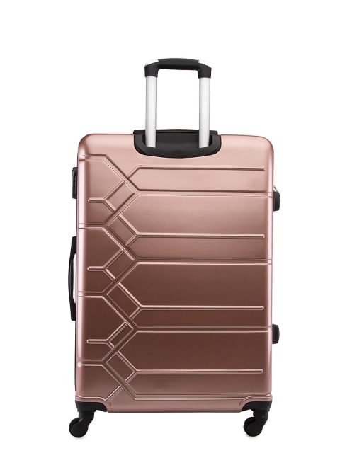 Бежево-Розовый чемодан Verano (Verano) - артикул: 0К-00041275 - ракурс 3