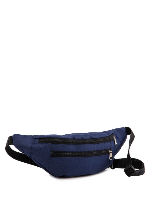 Синяя сумка на пояс Lbags (Эльбэгс) - артикул: 0К-00041371 - ракурс 1