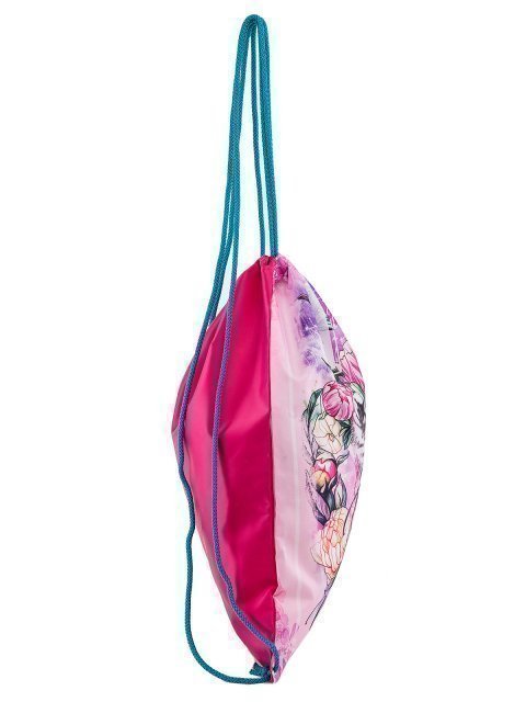 Розовая сумка мешок Lbags (Эльбэгс) - артикул: 0К-00041859 - ракурс 2