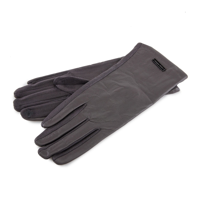 Темно-серые перчатки Angelo Bianco - 599.00 руб