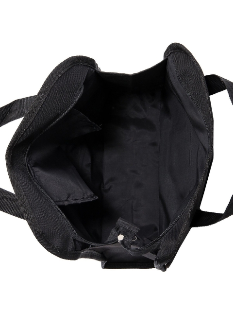 Чёрная дорожная сумка Lbags (Эльбэгс) - артикул: 0К-00043724 - ракурс 4