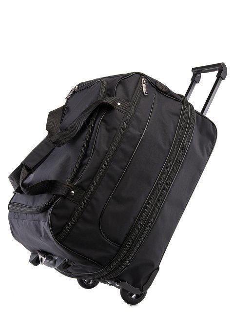 Чёрный чемодан Lbags (Эльбэгс) - артикул: К0000013247 - ракурс 4