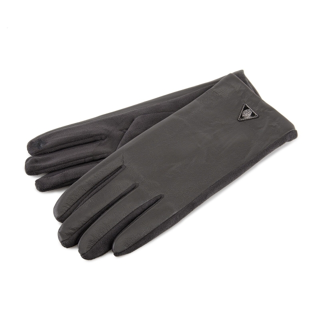 Темно-серые перчатки Angelo Bianco - 599.00 руб