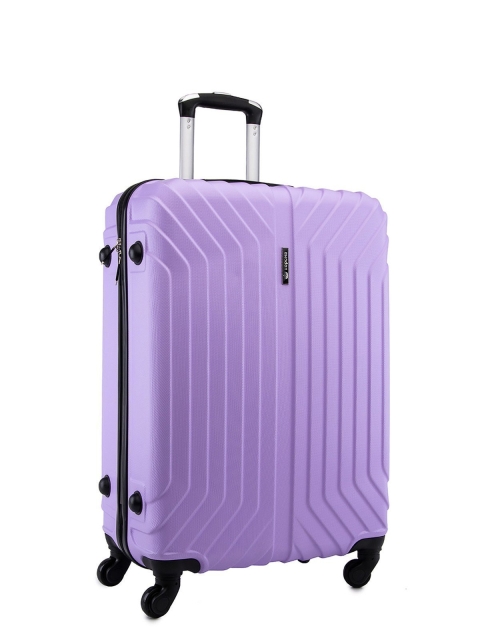 Светло-сиреневый чемодан Корона (Корона) - артикул: 0К-00041234 - ракурс 1