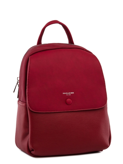 Темно-Красный рюкзак David Jones (Дэвид Джонс) - артикул: 0К-00036078 - ракурс 1