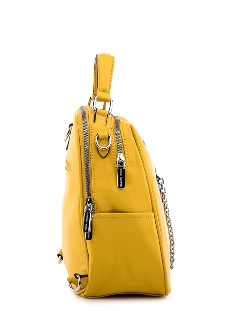 Ярко-жёлтый рюкзак Fabbiano (Фаббиано) - артикул: 0К-00037983 - ракурс 2