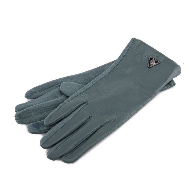 Темно-голубые перчатки Angelo Bianco - 599.00 руб