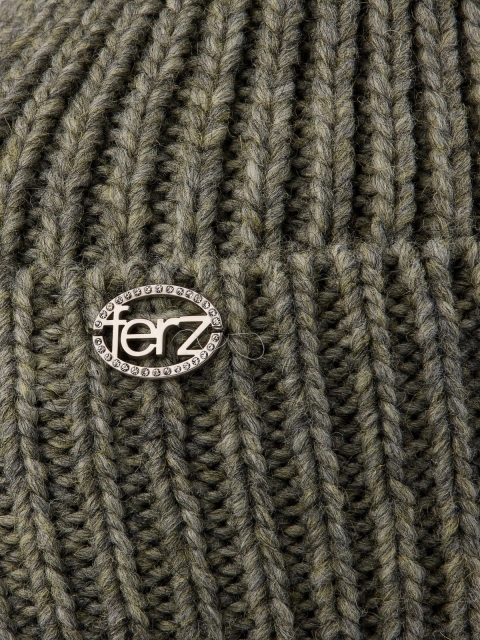 Зелёная шапка FERZ (FERZ) - артикул: 0К-00032214 - ракурс 2