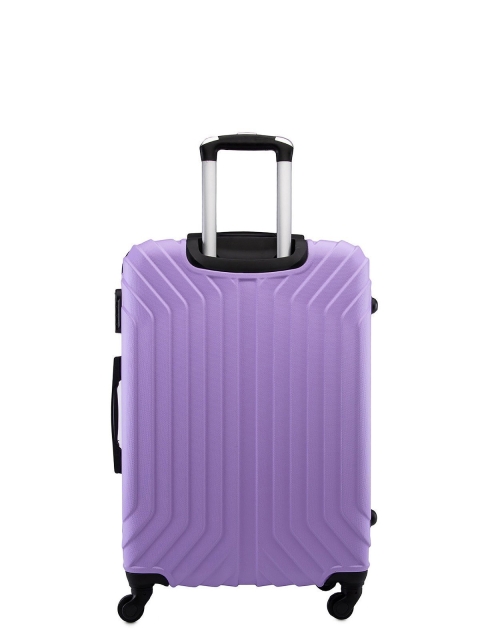 Светло-сиреневый чемодан Корона (Корона) - артикул: 0К-00041233 - ракурс 3