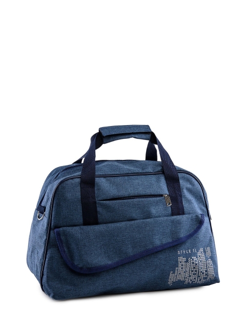 Синяя дорожная сумка Lbags (Эльбэгс) - артикул: 0К-00035021 - ракурс 1