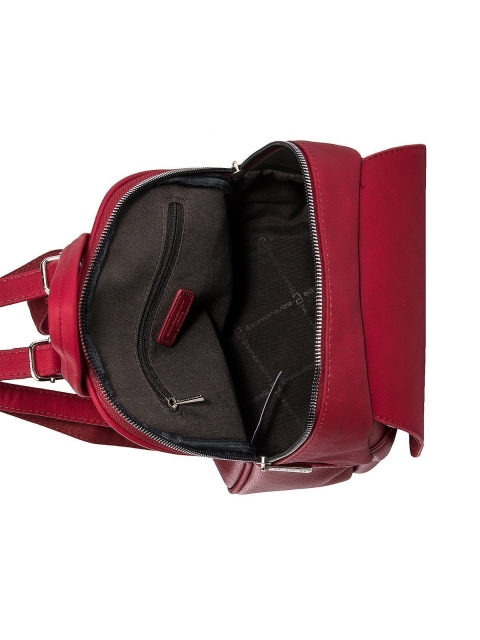 Темно-Красный рюкзак David Jones (Дэвид Джонс) - артикул: 0К-00036078 - ракурс 4