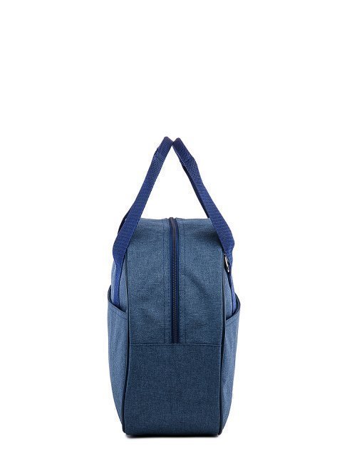 Синяя дорожная сумка Lbags (Эльбэгс) - артикул: 0К-00039663 - ракурс 2
