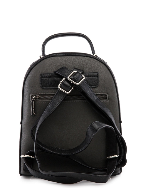 Чёрный рюкзак David Jones (Дэвид Джонс) - артикул: 0К-00035965 - ракурс 3