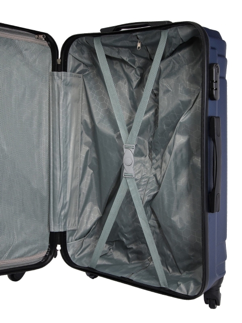 Темно-синий чемодан Корона (Корона) - артикул: 0К-00041239 - ракурс 4
