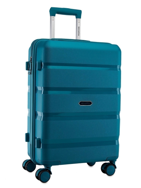 Бирюзовый чемодан МIRONPAN (МIRONPAN) - артикул: 0К-00038794 - ракурс 1