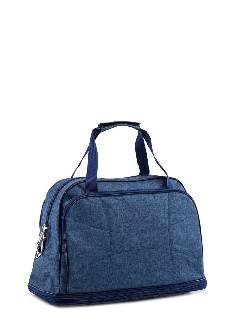 Синяя дорожная сумка Lbags (Эльбэгс) - артикул: 0К-00039668 - ракурс 1