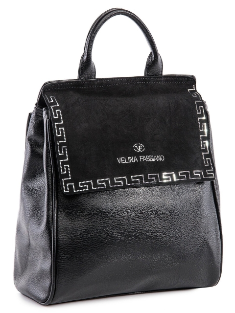 Чёрный рюкзак Fabbiano (Фаббиано) - артикул: 0К-00033220 - ракурс 1