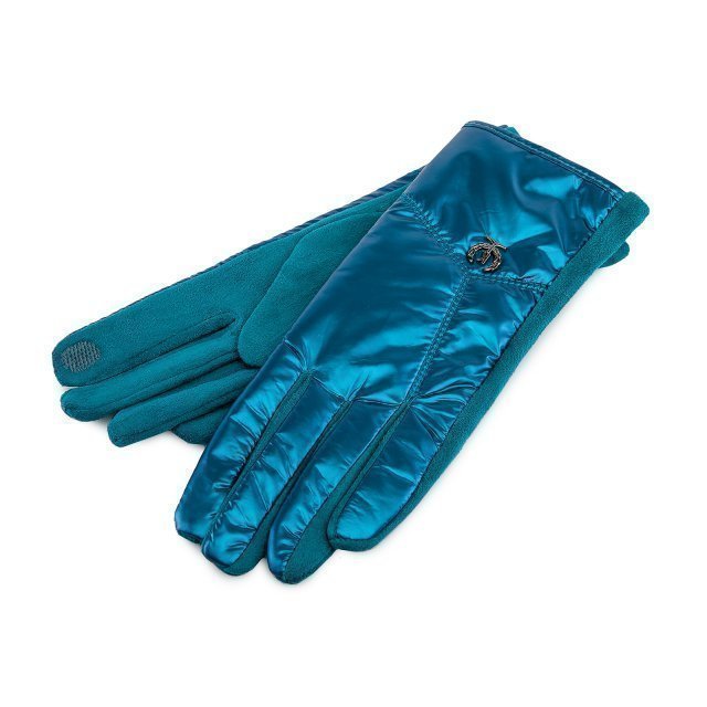 Голубые перчатки Angelo Bianco - 728.00 руб