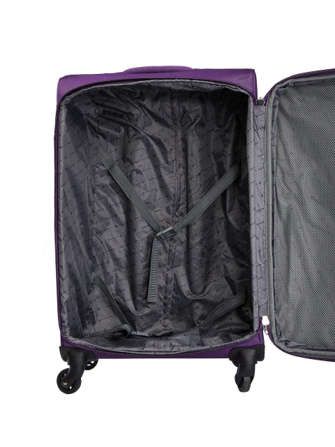 Фиолетовый чемодан 4 Roads (4 Roads) - артикул: 0К-00032065 - ракурс 4
