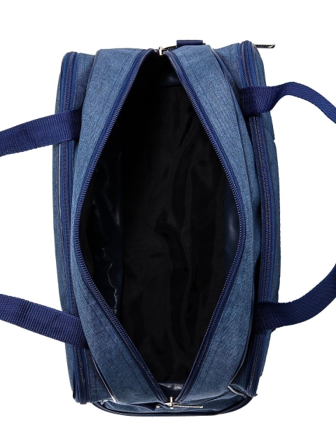 Синяя дорожная сумка Lbags (Эльбэгс) - артикул: 0К-00039668 - ракурс 4