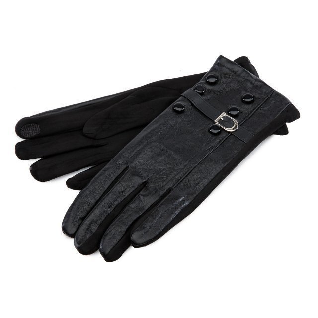 Чёрные перчатки Angelo Bianco - 499.00 руб