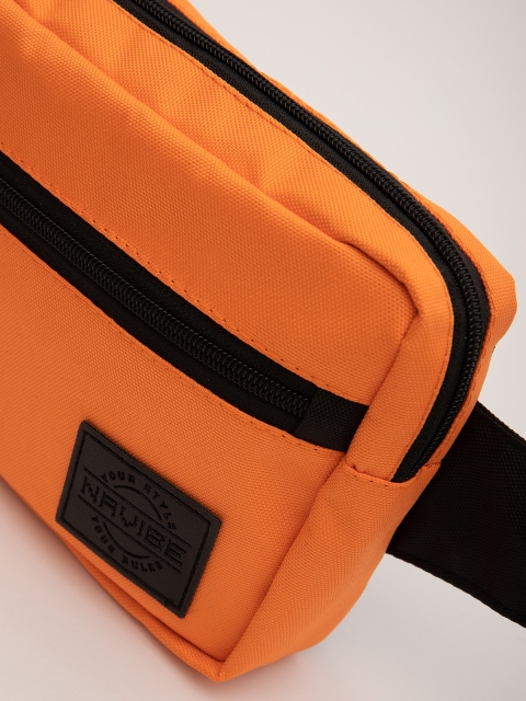 Оранжевая сумка на пояс NaVibe (NaVibe) - артикул: V16 001 21 - ракурс 4