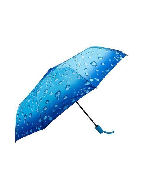 Голубой зонт полуавтомат DINIYA (DINIYA) - артикул: 0К-00053591 - ракурс 2