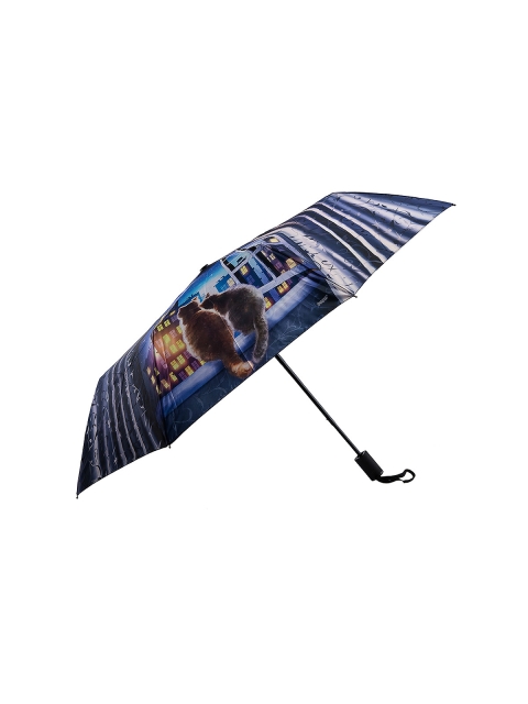 Синий зонт полуавтомат DINIYA (DINIYA) - артикул: 0К-00052523 - ракурс 2