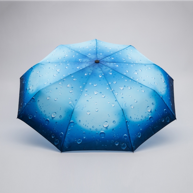 Голубой зонт автомат ZITA (ZITA) - артикул: 0К-00059337 - ракурс 1