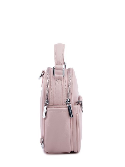 Светло-розовый рюкзак Fabbiano (Фаббиано) - артикул: 0К-00046926 - ракурс 2
