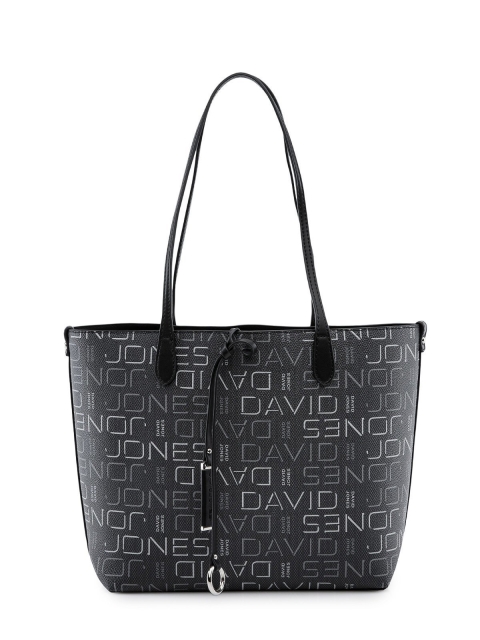 Чёрный шоппер David Jones (Дэвид Джонс) - артикул: 0К-00040066 - ракурс 1
