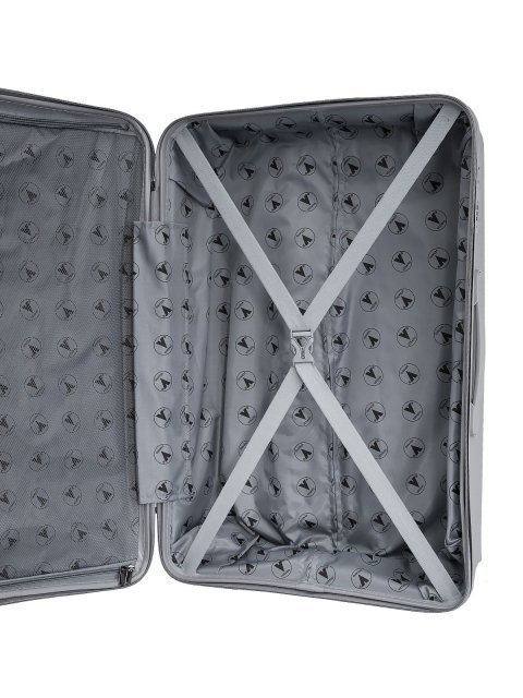 Серый чемодан Verano (Verano) - артикул: 0К-00050075 - ракурс 4