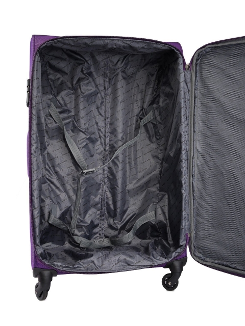 Фиолетовый чемодан 4 Roads (4 Roads) - артикул: 0К-00050320 - ракурс 4