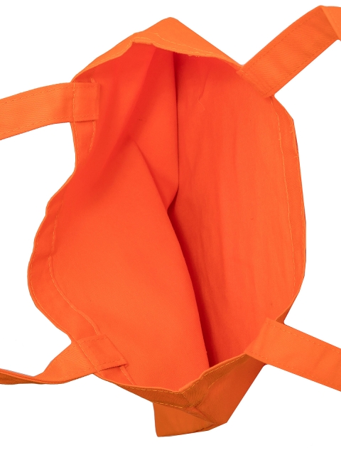 Оранжевый шоппер NaVibe (NaVibe) - артикул: V20 101 21 - ракурс 4