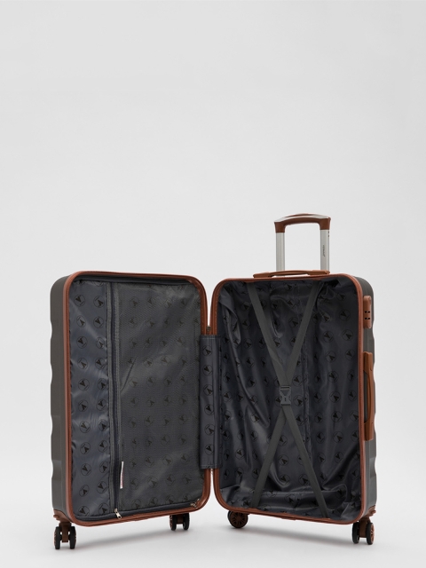 Темно-серый чемодан Verano (Verano) - артикул: 0К-00055421 - ракурс 3