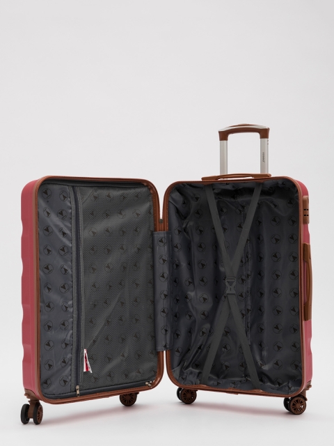 Брусничный чемодан Verano (Verano) - артикул: 0К-00059553 - ракурс 3