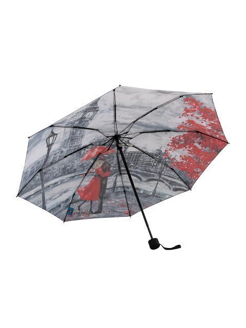 Красный зонт механика ZITA (ZITA) - артикул: 0К-00052014 - ракурс 3