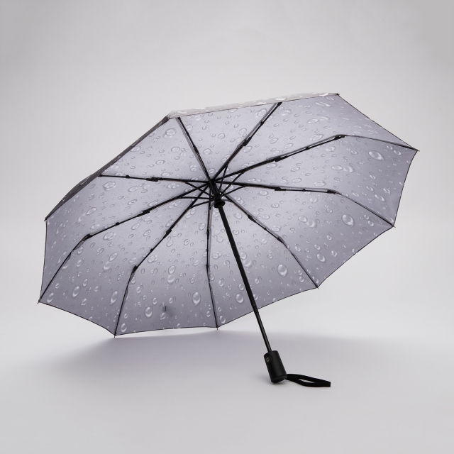 Серый зонт автомат ZITA (ZITA) - артикул: 0К-00059339 - ракурс 3