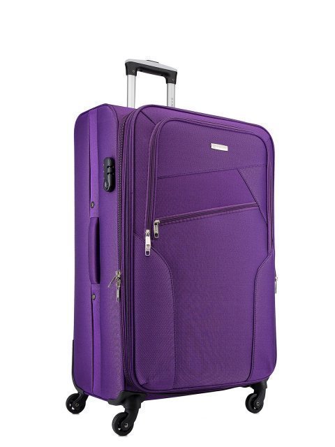 Фиолетовый чемодан 4 Roads (4 Roads) - артикул: 0К-00050319 - ракурс 1