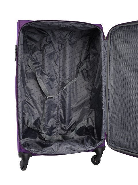 Фиолетовый чемодан 4 Roads (4 Roads) - артикул: 0К-00050319 - ракурс 4