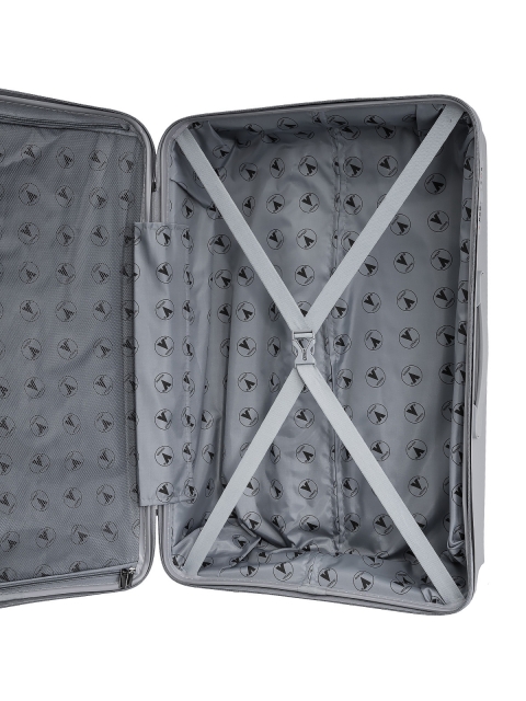 Серый чемодан Verano (Verano) - артикул: 0К-00050074 - ракурс 4