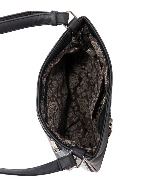 Чёрный седельная сумка S.Lavia (Славия) - артикул: 709 910 01/910 06 - ракурс 4