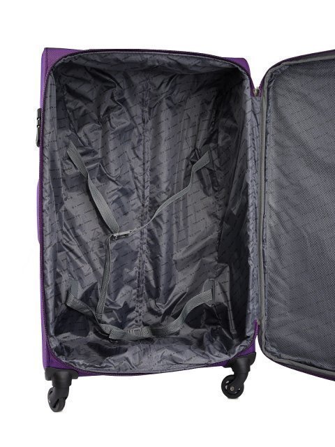 Фиолетовый чемодан 4 Roads (4 Roads) - артикул: 0К-00050318 - ракурс 4
